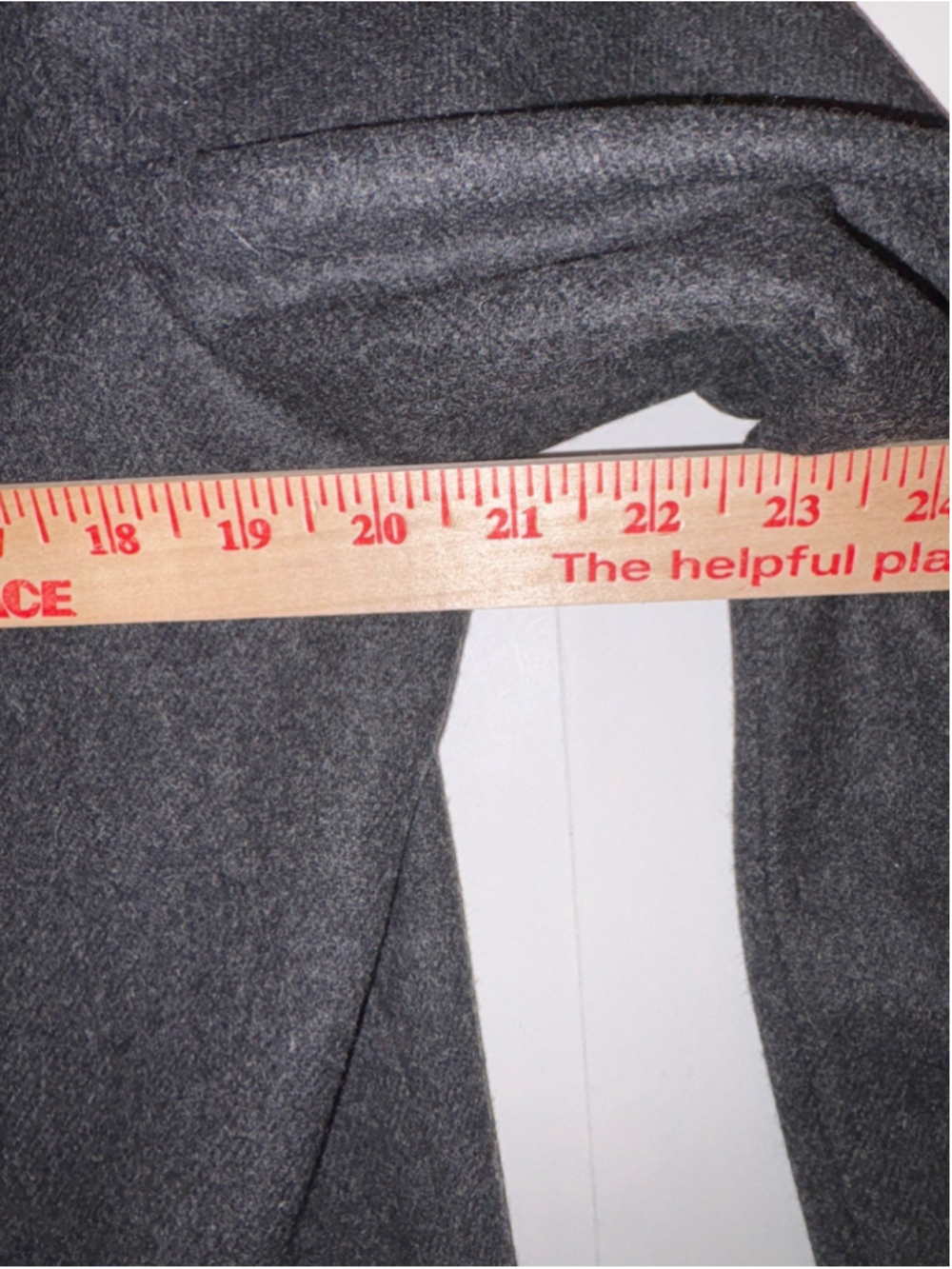 SagHarbor Woman’s Blazer Wool Jacket Size 12-Dark Charcoal Gray-100% Wool-Office - Picture 5 of 9
